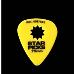 Everly 3002Y Star Pick .73 Yellow