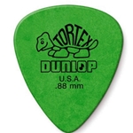Dunlop  418P88 Tortex Pick, .88 Green 12 pack
