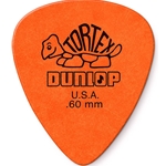 Dunlop  418R60 Tortex Pick, .60 Orange