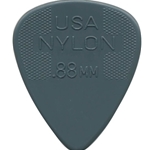 Dunlop  44R88 Nylon Guitar Pick .88 Dark Gray