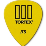 Dunlop  462P73 Tortex III Guitar Pick 12 Pack .73