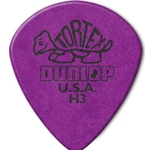 Dunlop  472RH3 Tortex H3 Heavy Jazz Sharp Pick Purple