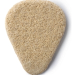 Dunlop 8011 Felt Ukulele Pick White