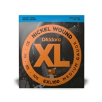 D'Addario EXL160 Nickel Wound Bass Guitar String, Medium, 50-105, Long Scale -