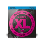 D'Addario EXL170 4-String Nickel Wound Electric Bass Guitar String Set, Long Scale XL, 45-100 Regular Light