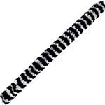 H.W. Padsavers FPS Flute PadSaver Pad Guard, 1pc Black/White