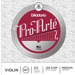 Pro Arte J5634M Violin String Set, 3/4 Scale, Medium Tension