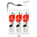 Juno JSR7125/3 Tenor Sax, 3 Reed Card, 2.5