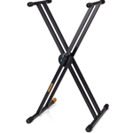 Hercules KS120B EZ-LOK Heavy Duty Double X Keyboard Stand