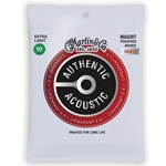 Martin MA530T Authentic Treated Guitar String Set, Extra Light, 92/8