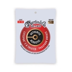 Martin MA540T Authentic Treated Guitar String Set, Light, 92/8