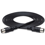 Hosa  MID-305BK MIDI Cable, 5-pin DIN to Same, 5 ft