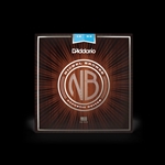 D'Addario NB1253 Nickel Bronze Regular Light Acoustic Guitar Strings 12-53