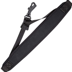 Neotech 2001162 Classic Saxophone / Oboe Strap, Black, Swivel Hook