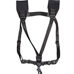 Neotech 2501162 Soft Harness Saxophone Strap, Black, Swivel Hook