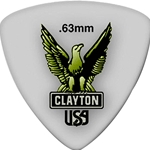 Clayton RT6312 Rounded Triangle Picks .63 12 Pack