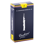 Vandoren SR202 Traditional Soprano Saxophone Reed 2 (Box/10)