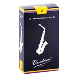 Vandoren SR212 Traditional Alto Saxophone Reed 2 (Box/10)