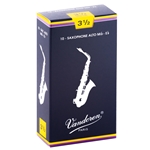 Vandoren SR2135 Traditional Alto Saxophone Reed 3.5 (Box/10)