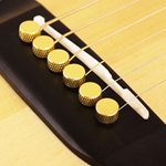 D'Andrea TP1B Solid Brass Tone Pins Set of 6