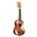Kala KA-HIBISCUS-S_W/BAG Hibiscus Mahogany Soprano Ukulele w/Bag