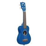 Kala UK-BLUEINK Ukadelic Blue Ink Soprano Ukulele w/ Tote Bag