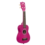 Kala UK-DRAGONFRUIT Ukadelic Dragon Fruit Soprano Ukulele w/ Tote Bag