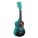 Kala UK-MOONRISE Ukadelic Moonrise Soprano Ukulele w/ Tote Bag