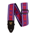 Ernie Ball P05330 Classic Jacquard Guitar / Bass Strap - Royal Flush
