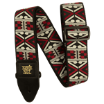 Ernie Ball P05339 Classic Jacquard Guitar / Bass Strap - Primal Red