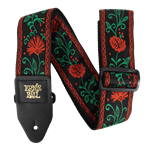Ernie Ball P05361 Classic Jacquard Guitar / Bass Strap - Western Rose
