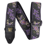 Ernie Ball P05364 Classic Jacquard Guitar / Bass Strap - Lavender Blossom