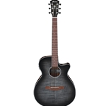 Ibanez AEG70TCH Acoustic Electric Guitar, Transparent Charcoal Burst High Gloss