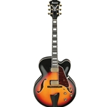 Ibanez AF95BS Hollow Body Electric Guitar-Brown Sunburst