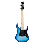 Ibanez GRGM21MBLT Mikro Series Electric Guitar, Blue Burst