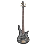 Ibanez SR300EDXBZM Standard 4 String Electric Bass, Black Ice Frozen Matte