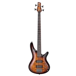 Ibanez SR400EQMDEB SR Standard 4-String Electric Bass Guitar, Dragon Eye Burst