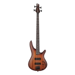 Ibanez SR500AMHL SR Standard 4 String Electric Bass - Mahogany Brown Burst Low Gloss