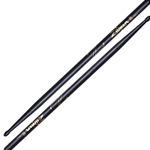 Zildjian Z5AB 5A Wood Tip Hickory Drumsticks, Black