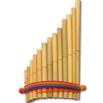 Antares I0713 PAN PIPE FLUTE 12 NOTE