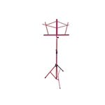 Hamilton Stands KB900RD 2-Piece Collapsible Music Stand w/Bag, 45" Tall, Red