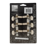 Ping P2620 6-String Guitar Machine Head, Classical - White