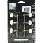 Ping P2640 6-String Guitar Machine Head, White - Open