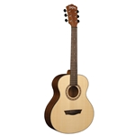 Washburn AGM5K-A-U Mini Grand Auditorium Natural Matte Acoustic Guitar w/ Gig Bag
