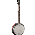 Washburn B16K-D-U Americana Series 5 String Banjo, Tobacco Sunburst w/ Hardshell Case