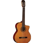 Washburn C64SCE-A-U Classical Acoustic Electric Guitar, Natural