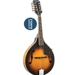 Washburn M1K-A-U A-style Mandolin Pack with gig bag/strap/picks/pitch pipe, Sunburst