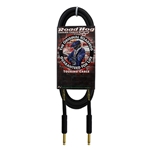 Rapco-Horizon HOG-10B-I 10 Foot Roadhog 20 Gauge Cable Gold 1/4 Male to 1/4 Male