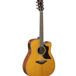 Yamaha A1MVN Acoustic Electric Dreadnought Guitar Vintage Natural - SAVE $90 to 4/30/24!