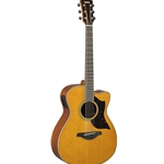 Yamaha AC1MVN Acoustic Electric Small Body Guitar, Vintage Natural